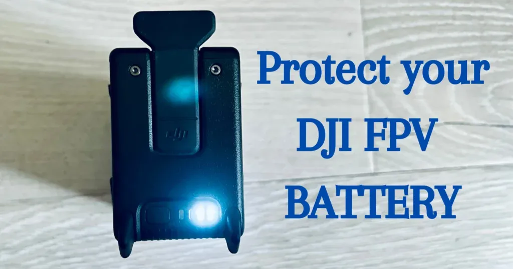 DJI FPV Battery Best Practice - How to Protect it