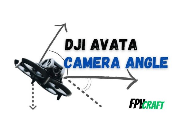 What is the best DJI Avata camera angle (illustration)