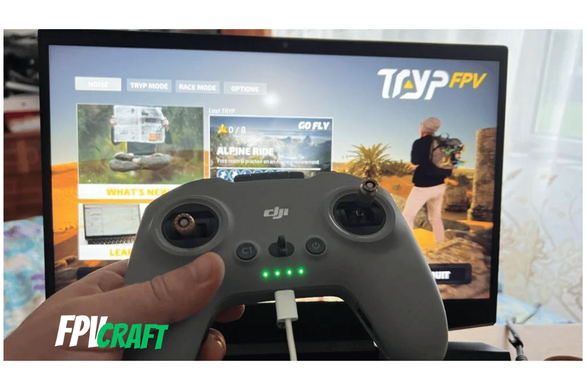 TRYP FPV with DJI FPV Remote Controller 2