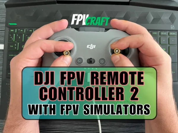 DJI FPV Remote Controller 2 with FPV Simulators