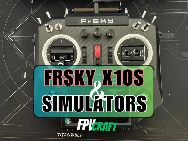 FrSky Horus X10S with FPV Simulators
